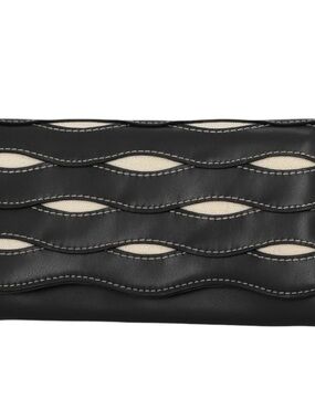 Avery Cut Out Clutch Wallet for Women from Free Assembly, Black